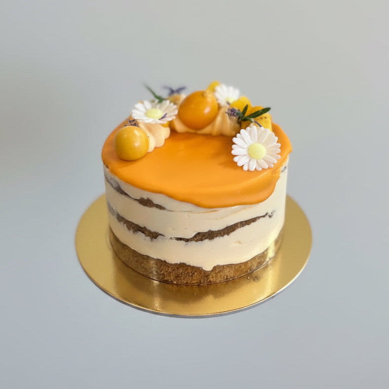 Morkų mandarinų tortas